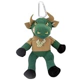 South Florida Bulls Plush Mascot Keychain