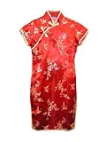 Flowers angel mini qipao