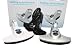 EcoGecko Ultra Portable Handheld Vacuum Cleaner with UV Light for use on Mattress & Bedding Removes Dust Mites, Bacteria, Germs and Harmful Allergens