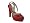 CHRISTIAN LOUBOUTIN Maezep Platform Sandals in Rosso