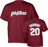 Mike Schmidt Philadelphia Phillies Name and Number T-Shirt (X-Large)