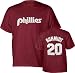 Mike Schmidt Philadelphia Phillies Name and Number T-Shirt (X-Large)