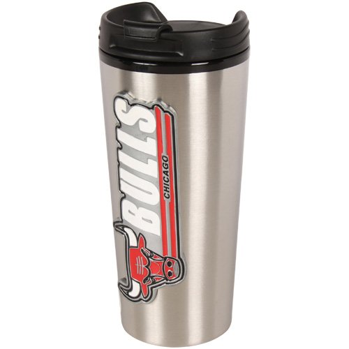 NBA Chicago Bulls 16oz. Slim Travel Tumbler