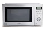from Sanyo Sanyo EM-SL40S 23 litre 900 watt Solo Microwave Oven, Stainless Steel (Model EM-SL40S)