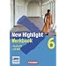 New Highlight - Allgemeine Ausgabe: Band 6: 10. Schuljahr - Workbook mit CD-ROM und Text-CD: Zur Vorbereitung auf Hauptschulabschl�sse