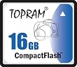 Topram 16GB Compact Flash CF Card for Nikon, Canon, Sony Digital Camera