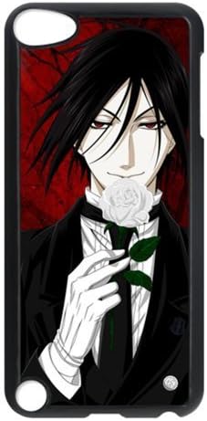 CTSLR Anime & Cartoon Series Protective Hard Back Plastic Case Cover for iPod Touch 5 5th Generation - 1 Pack - The Black Butler kuroshitsuji Sebastian - 29