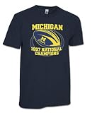Michigan Wolverines 1997 NCAA National Champions Throwback T-Shirt