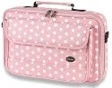 Oliepops Netbook Pink Polka Dot Case fits 8.9'' 9'' and 10.2 (Shoulder Strap included) FREE SHIPPING WORLDWIDE