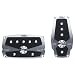 Pilot Automotive PM-242SP Silver Anodized Two Piece Pedal... Pilot Automotive PM-242SP Silver Anodized Two Piece Pedal...