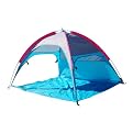 Mac Sports Quick Set Beach Cabana - Blue/ Silver (Small)