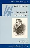 Friedrich Nietzsche: Also sprach Zarathustra - 