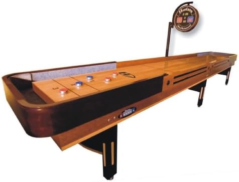 Grand Hudson 16ft Shuffleboard Table with Scoreboard Included