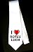 I Love Rotes Luch Party Decoration Necktie