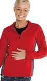 Alo Ladies' Micro Fleece Quarter Zip Pullover. W4004