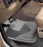 Husky Front Seat Floor Mats - Grey, for the 2001 Nissan Maxima
