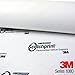 3in x 5in (SAMPLE SIZE) 3M MATTE White M10 Scotchprint Car Wrap Vinyl Film 1080 Series