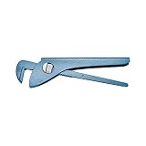 GEDORE 6419360 High Speed Pipe Wrench, 9' Length [並行輸入品]