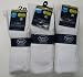 Diabetic Socks, Ultra Light, 12pair, Crew/White Size 10-13