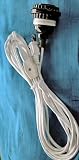 Hanging Lamp Cord 12-ft White Cord