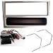 VAUXHALL ASTRA/ZAFIRA/VXR SILVER STEREO/RADIO FITTING KIT FASCIA/FACIA AERIAL ADAPTOR ISO LEAD/KEYS