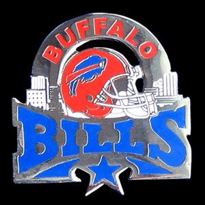Siskiyou Gifts SFP015C Glossy NFL Team Pin- Buffalo Bills