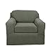 Maytex Pixel Ultra Soft Stretch 2 Piece Arm Furniture Cover, Dusty Olive Green Chair Slipcover, Model:4300513