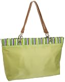 Prezzo Microfiber Wide Striped Tote