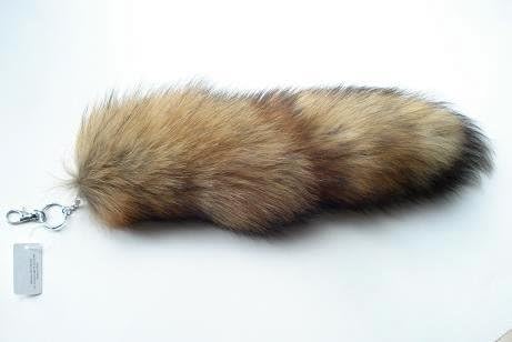Fox Tail Over 15" Natural Accessories for Unisex(brown) -Valentine's Day Gifts