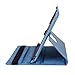 HDE Rotating iPad Case Magnetic Folding Leather Cover Folio Flip Stand for Apple iPad 2 iPad 3 iPad 4 (Sky Blue)