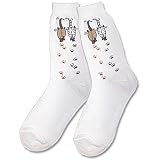 Cat Lovers Tails and Footprints Cute and Comfortable Detailed Women's Socks