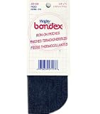 Bondex Iron-On Patches 5x7 2/Pkg-Faded Denim