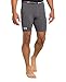 Under Armour Men's HeatGear Sonic Compression Shorts, Carbon Heather/White, X-Large