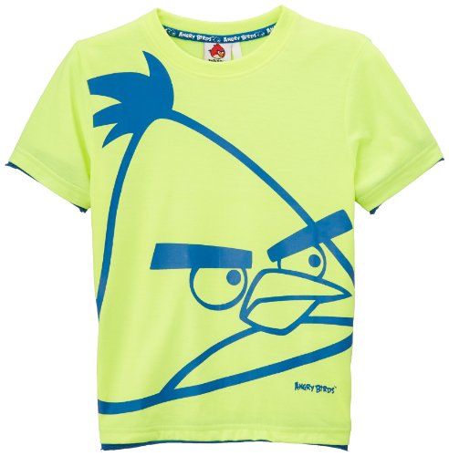 Angry birds - t-shirt - garçon - jaune - 8 ans