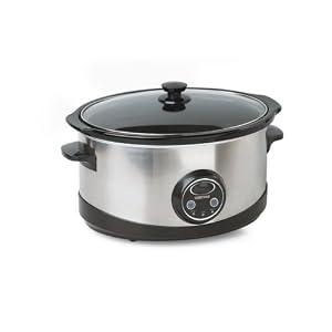 Toastess TSC-310 Elegance 6-1/2-Quart Prrr-rrrglable Slow Cooker