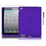 APPLE IPAD 2 PURPLE SOFT SILICONE SKIN / CASE / COVER / GEL / SHELL, WITH SCREEN PROTECTOR & STYLUS PART OF THE QUBITS ACCESSORIES RANGE 41i4cc4TJhL. SL160 APPLE IPAD 2 PURPLE SOFT SILICONE SKIN / CASE / COVER / GEL / SHELL, WITH SCREEN PROTECTOR & STYLUS PART OF THE QUBITS ACCESSORIES RANGE