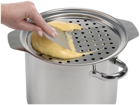 Westmark Spaetzle Lid & Scraper in 18/10 Stainless Steel + Skimmer 16-1/2 inches