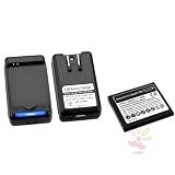 Everydaysource 1x 2000mAh Li-Ion Battery plus Dock Cradle Charger For Tmobile Samsung Galaxy S2 T989