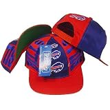 NFL BUFFALO BILLS FLAT BILL SNAPBACK OLD SCHOOL HAT CAP