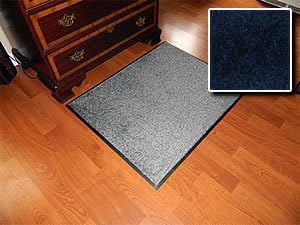 Heavy Duty Indoor Walk Off Entry Mat For Home - "Carpet Mat Pro" - 3' x 12' - Blue - Non Skid Hallway Runner Matting