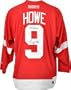 Gordie Howe Signed Red Wings Red CCM Jersey w/Mr Hockey