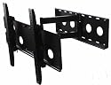 VideoSecu black wall mount ajustable bracket for Olevia/Syntax LT37HV 237V 537H 242T 37" 42" Flat Screen LCD HDTV TV monitor with Free 7 ft HDMI cable B77