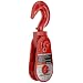 Gunnebo Johnson SB 12S 6B H Single Sheave Snatch Block with Swivel Hook, 26455 lbs Load Capacity, 6" Sheave, 3/4" - 7/8" Wire Rope