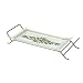 Gorham Festive Holly Rectangular Tray w/ Rack