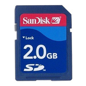 SanDisk 2GB Secure Digital Memory Card