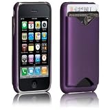 Case-Mate ID Credit Card Case for Apple iPhone 3G 3GS Matte (Purple)