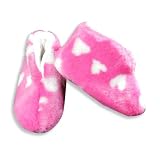 Private Label - Girls Heart Slippers, Pink