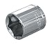 Shallow Socket 6 Point Crv - 3/8-Inch Drive x 21MM