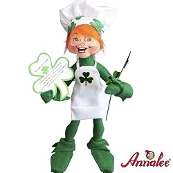 9" Cooking Up Luck Elf By Annalee