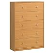 May 5-Drawer Dresser - Beech